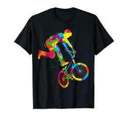 BMX Bike Stunt Fahrer Jungen Kinder T-Shirt von BMX & Freestyler Geschenkideen für Jungen Mädchen