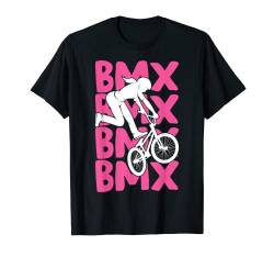 BMX Mädchen Bike Stunt Kinder T-Shirt von BMX & Freestyler Geschenkideen für Jungen Mädchen