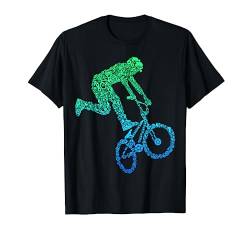BMX Stunt Dirt Bike Freestyle Fahrer Jungen Kinder T-Shirt von BMX & Freestyler Geschenkideen für Jungen Mädchen