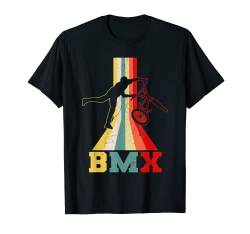 BMX Stunt Dirt Bike Vintage Retro Freestyle Fahrer Geschenk T-Shirt von BMX & Freestyler Geschenkideen für Jungen Mädchen