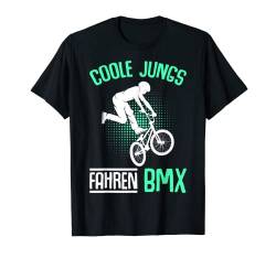 Coole Jungs fahren BMX Stunt Jungen Kinder T-Shirt von BMX & Freestyler Geschenkideen für Jungen Mädchen