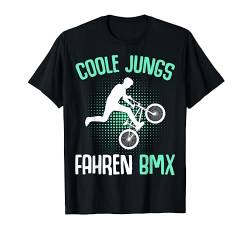 Coole Jungs fahren BMX Stunt Kinder Jungen T-Shirt von BMX & Freestyler Geschenkideen für Jungen Mädchen