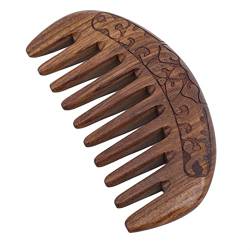 Kämmbürste für Männer und Frauen Haarkämme Taschenkämme aus Holz Breitzahnkämme Bartkämme Haarstyling-Werkzeuge Zarte Kämme Verwicklungsfreie Haarbürste von BNNP