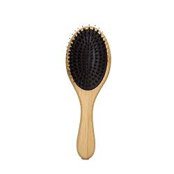 Kämmbürste für Männer und Frauen Holzgriff-Haarbürste-Haar-Kopfhaut-Massage-Haarbürste-Kamm-Haarpflege-Werkzeuge for Friseur-Friseurwerkzeuge Verwicklungsfreie Haarbürste ( Color : B ) von BNNP