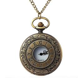 Taschenuhr Vintage Quarz mit Kette Taschenuhr Herren Taschenuhr Herren Taschenuhr Vintage Taschenuhr Herren Mechanisch Geschenk für Vatertag, metallic von BNOYONERAS