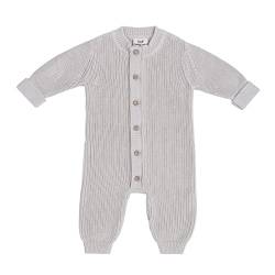 BO BABY'S ONLY - Strampler Soul - Baby Body - 100% Bio-Baumwolle - Warm Linen - 68 von BO BABY'S ONLY