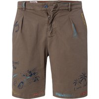 BOB Herren Shorts braun Baumwolle von BOB