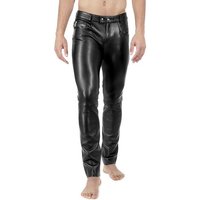 BOCKLE Lederhose Bockle® New STRETCH Tube Lamb Lederhose Lederjeans Lammleder von BOCKLE