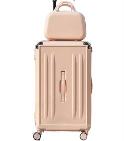 BODHIS Rollkoffer Koffer Reisekoffer Gepäcksets, 2-teilig, Langlebige Gepäcksets, Handgepäck-Kofferset Für Damen Und Herren Koffer Trolley (Color : D, Size : 20in) von BODHIS
