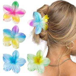 4 Stück Blumen Haarklammern Haarspange Rutschfeste Haarklammer Kopfschmuck Haarschmuck für Mädchen und Frauen Geschenke von BOFUNX