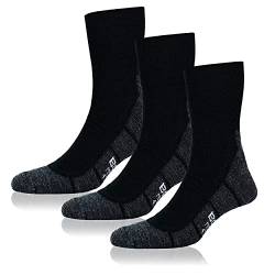 BOGG BORN IN SWEDEN warme Merino Socken medium, Merino Thermosocken für verschiedene Sportaktivitäten im Kalten, warme Wandersocken, atmungsaktive Trekkingsocken, dicke Fahrradsocken von BOGG BORN IN SWEDEN