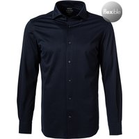 BOGGI MILANO Herren Hemd blau Jersey von BOGGI MILANO