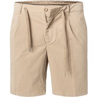 BOGGI MILANO Herren Shorts beige Baumwolle von BOGGI MILANO