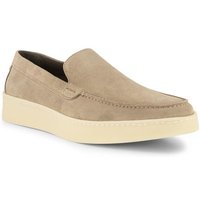 BOGGI MILANO Herren Slipper beige Velours von BOGGI MILANO