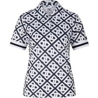 BOGNER SPORT Funktions-Polo-Shirt Calysa für Damen - Navy-Blau/Weiß - 40 von BOGNER Sport
