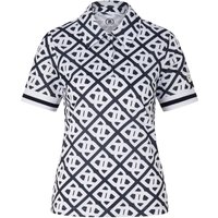 BOGNER SPORT Funktions-Polo-Shirt Calysa für Damen - Navy-Blau/Weiß - 44 von BOGNER Sport