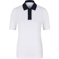 BOGNER SPORT Funktions-Polo-Shirt Carole für Damen - Weiß/Navy-Blau - 38 von BOGNER Sport
