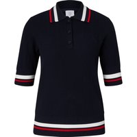BOGNER SPORT Strick-Polo-Shirt Lennie für Damen - Navy-Blau - 34 von BOGNER Sport