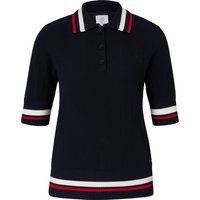 BOGNER SPORT Strick-Polo-Shirt Lennie für Damen - Navy-Blau - 40 von BOGNER Sport