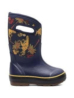 BOGS Classic II Schneestiefel, Unisex, für Kinder, Marineblau, mehrfarbig, 7 Big Kid von BOGS