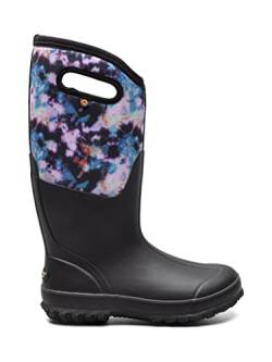 BOGS Damen Klassische Stiefel Gummistiefel, Kosmos-Druck-Schwarz, 38 EU von BOGS