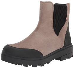 BOGS Holly Chelsea Damen Lederstiefel Gummistiefel, Taupe, 41.5 EU von BOGS