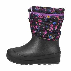 BOGS Snow Shell Schneestiefel, Violett Multi, 32.5 EU von BOGS