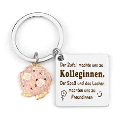 BOMEON Schlüsselanhänger Kollegin Kollegen,Geschenke für Kollegen,Abschiedsgeschenk Kollegen Jobwechsel,Geschenk Kollegin,Kleine Weihnachtsgeschenke für Kollegen,Beste Kollegin Geschenk von BOMEON