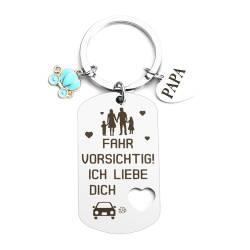 Schlüsselanhänger Papa Geschenk Vatertag Papa Geschenk Weihnachten Vatertagsgeschenke für Papa Vatertagsgeschenk Geschenk Weihnachten Geschenkideen Danke Bester Papa Geschenke Vatertag Geburtstag von BOMEON