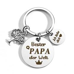 VatertagsGeschenk Schlüsselanhänger Geburtstagsgeschenk Für Männer Papa Geschenk Geburtstag Vater Geschenk Geschenke Für Männer Geburtstag Geschenk Für Papa Bester Papa Geschenke Patenonkel Geschenk von BOMEON