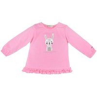 BONDI Langarmshirt Baby Newborn Shirt Pullover mit Rüschen "Mommy love" 93631, Rosa von BONDI