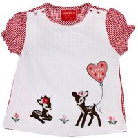 BONDI T-Shirt Baby Mädchen T-Shirt 'Bambi' 86753, Weiß Rot von BONDI