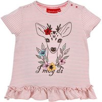 BONDI T-Shirt Baby Mädchen T-Shirt 'Rehkitz' 86752, Rosa Gering von BONDI