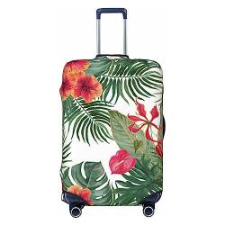 BONDIJ Sommer hawaiianischen Gepäck Abdeckungen Reise Staubdicht Koffer Abdeckung Für 18-32 Zoll Gepäck, Schwarz , L von BONDIJ