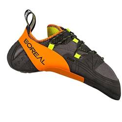 Boreal Herren Crux Lace Kletterschuhe, orange-Graphit, UK 7.5 von BOREAL