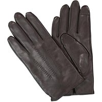 BOSS Black Herren Handschuhe braun Lammleder von BOSS Black