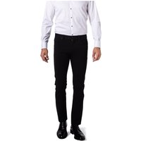 BOSS Black Herren Hose schwarz Jersey Slim Fit von BOSS Black