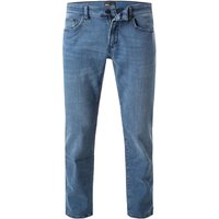 BOSS Black Herren Jeans blau Baumwoll-Stretch Slim Fit von BOSS Black