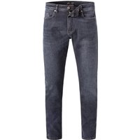 BOSS Black Herren Jeans blau Baumwoll-Stretch Slim Fit von BOSS Black