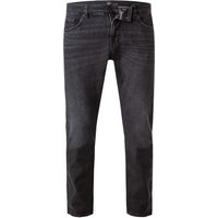 BOSS Black Herren Jeans grau Baumwolle Slim Fit von BOSS Black
