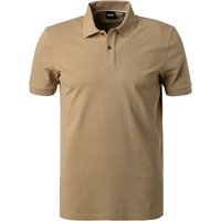 BOSS Black Herren Polo-Shirt beige Baumwoll-Piqué von BOSS Black