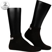 BOSS Black Herren Socken schwarz Baumwolle unifarben von BOSS Black