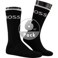 BOSS Black Herren Socken schwarz Baumwolle unifarben von BOSS Black