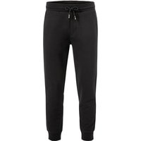 BOSS Black Herren Sweatpants schwarz Baumwolle von BOSS Black