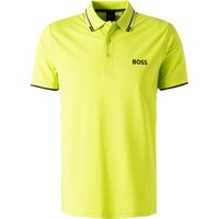 BOSS Green Herren Polo-Shirt grün Baumwoll-Piqué von BOSS Green