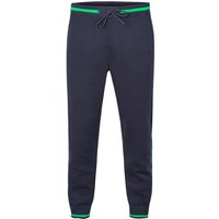 BOSS Green Herren Strickhose blau Baumwolle von BOSS Green