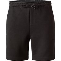 BOSS Green Herren Sweatshorts schwarz Baumwolle von BOSS Green