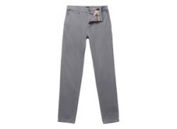 Chinohose BOSS ORANGE "Chino_slim" Gr. 36, Länge 30, grau (020_grey) Herren Hosen Business von BOSS Orange