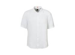 Kurzarmhemd BOSS ORANGE "Rash_4" Gr. XXXL, N-Gr, weiß (white100) Herren Hemden Kurzarm von BOSS Orange