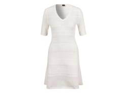Strickkleid BOSS ORANGE "C_Fanube Premium Damenmode" Gr. M (38), N-Gr, weiß (open white118) Damen Kleider Freizeitkleider von BOSS Orange